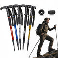 Ultra-Light Aluminum Trekking Pole - 3-Section Telescopic Hiking Stick
